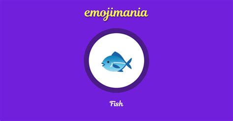 🐟 Fish emoji Copy & Paste - Emojimania