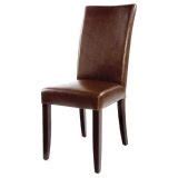 Distressed Leather Dining Chairs - Home Furniture Design