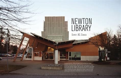 Newton Public Library Precedent