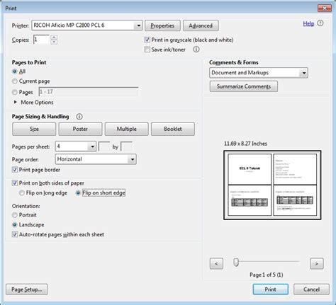 printing - Logic behind two sides print - Super User