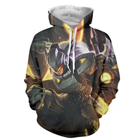 League of Legends Leona Female Warrior In Disguise 3D Print Hoodie ...