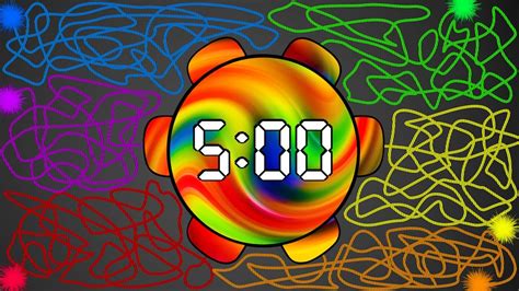 5 Minute Timer Bomb [COLORED WICKS] 🌈 | Timer Topia