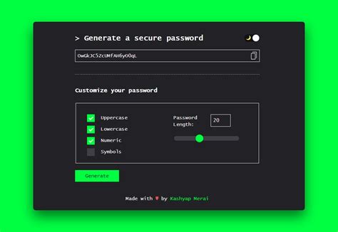 GitHub - kentjuno/Password-generator: Password generator