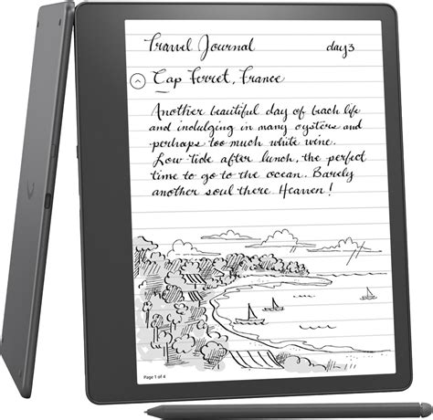 Customer Reviews: Amazon Kindle Scribe Digital NotebookPremium Pen 2022 Gray B09BSRTHL7 - Best Buy