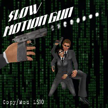 Second Life Marketplace - Slow Motion Gun