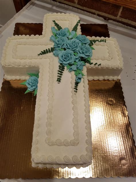 Pin on baptism cake