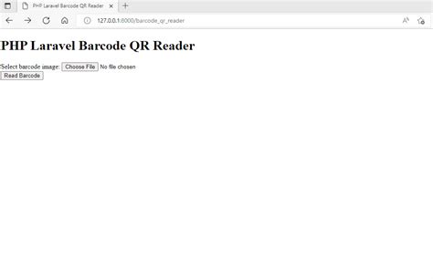 Reading Barcode and QR Code on the Server Side with PHP Laravel | Dynamsoft Developers Blog