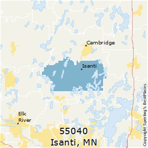 Isanti (zip 55040), MN