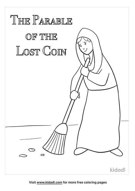 Parable Of The Lost Coin Coloring Page The Parable Of The Los – Themeloader