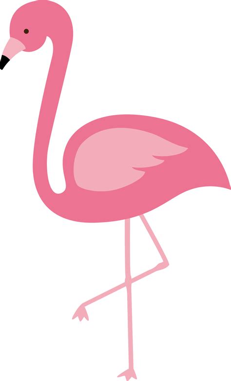 Simple Flamingo Drawing | Free download on ClipArtMag