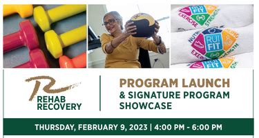 Rehab Recovery Program Launch & Signature Program Showcase - Positive ...