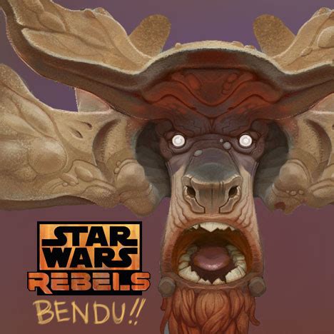 ArtStation - Star Wars Rebels concept art: The Bendu