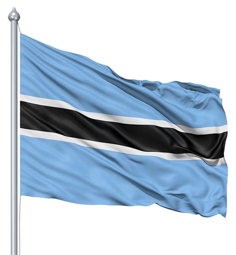 Imagehub: Botswana Flag HD Free Download