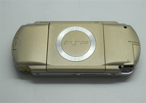 Sony PSP 1000 Console Champagne Gold - Baxtros