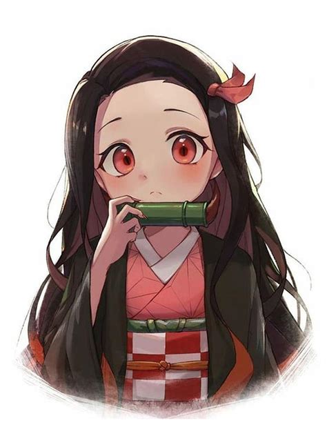 Cute Kamado Nezuko Chan - Demon Slayer - Kimetsu No Yaiba Digital Art by Emeziyo | Pixels