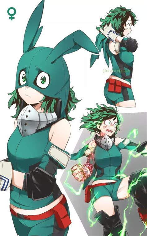 Gender bend Deku in action. - Anime & Manga | Anime, Anime characters, Hero