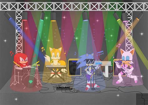 Sonic rock band (commission) by Blaze2005M on DeviantArt