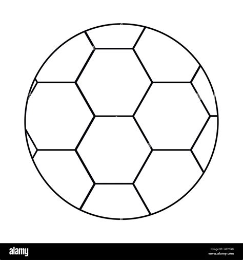 Soccer ball icon, outline style Stock Vector Image & Art - Alamy