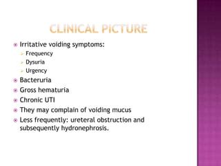 Cystitis Cystica and Glandularis | PPT