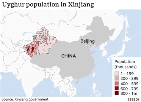 Xinjiang Map