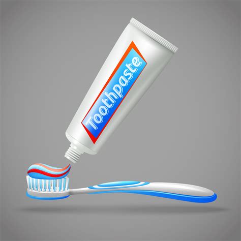 Toothbrush And Toothpaste Design Icons 465886 Vector Art at Vecteezy