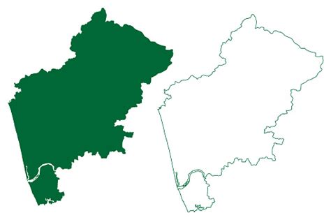 Malappuram District Map Vector Illustration Scribble Sketch Malappuram Map Stock Illustration ...