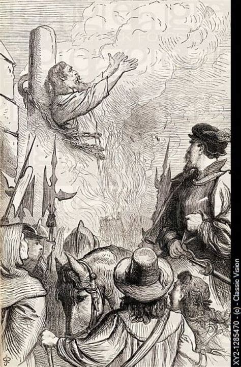 Thomas Hawkes 16th century Protestant martyr burned at the stake during the Marian Persecutions ...