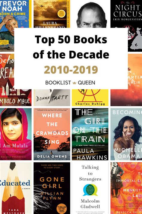 Top Books of the Decade | Top books, Book club books, Top 50 books