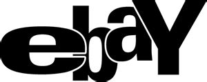 ebaY black Logo Download png