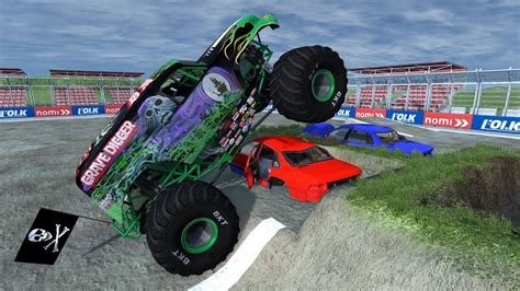 Beamng drive monster truck - lasopamaniac