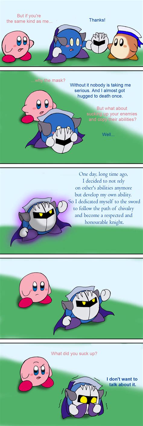 Kirby vs Meta Knight part 2 by Rainbow-Boa on DeviantArt