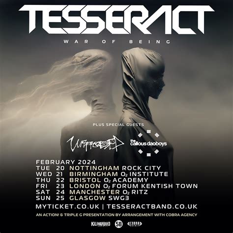 TesseracT – War of Being World Tour | Rock City | Nottingham