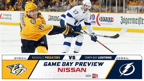 How to Watch, Live Stream Lightning vs. Preds : r/Predators