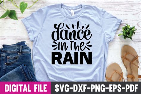 Dance in the Rain Svg Graphic by CanArtStudio · Creative Fabrica