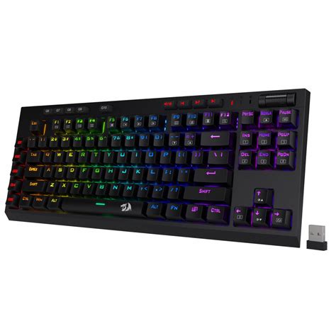 Redragon K596 Vishnu Wireless Mechanical Gaming Keyboard - Red Switch ...