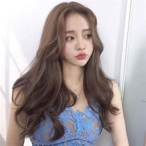 ️Korean Long Curly Hairstyles Free Download| Goodimg.co