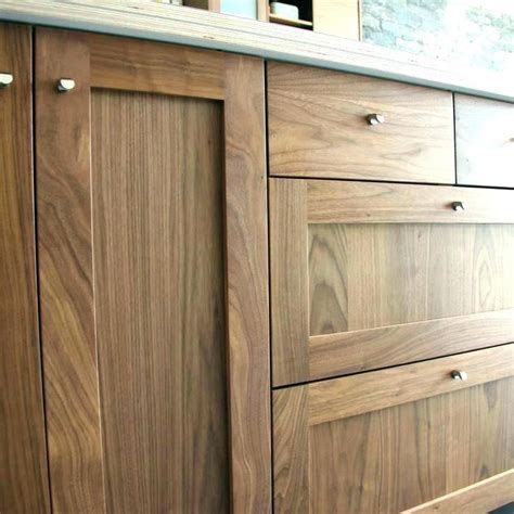 Natural Walnut Kitchen Cabinets Black Wood Ideas About Toronto | Modern ...