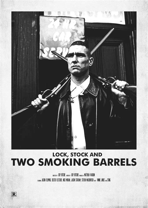 'LOCK STOCK 2 SMOKING' Poster, picture, metal print, paint by Most Popular Cult posters | Displate