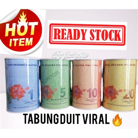 READY STOCK 🇲🇾 TABUNG DUIT GAMBAR DUIT/ MONEY BANK/ COIN BANK | Shopee Malaysia