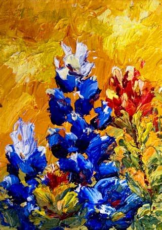 Artists Of Texas Contemporary Paintings and Art: Texas Bluebonnets ...