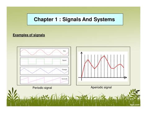 Signals and systems( chapter 1)