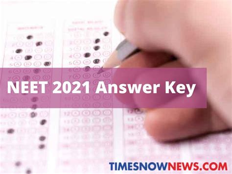 NEET 2021: Answer Key by NTA likely today on neet.nta.nic.in – Important things to know ...