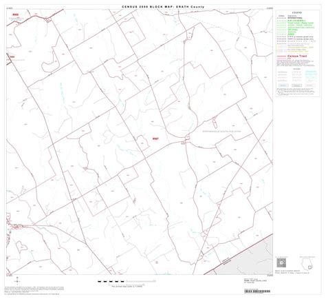 2000 Census County Block Map: Erath County, Block 18 - The Portal to Texas History