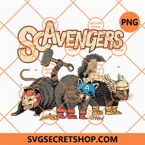 Scavengers Assemble PNG, Superhero Design PNG, Adventure Bundle PNG ...