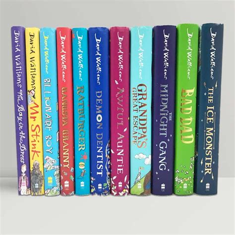 David Walliams - Full Set of First Editions [From The Boy in the Dress to The Ice Monster]