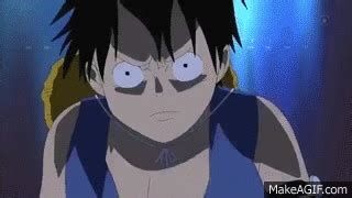 One Piece - Luffy Punches A Celestial Dragon on Make a GIF