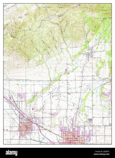 Lehi, Utah, map 1951, 1:24000, United States of America by Timeless ...