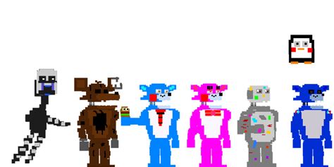 Fnac Styled Minigame Animatronics by Kero1395 on DeviantArt