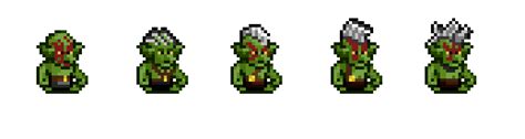 My Goblin sprites. : r/PixelArt