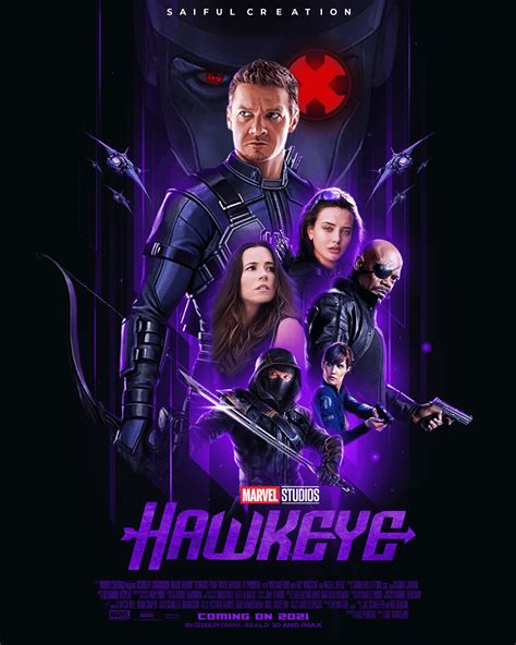 Hawkeye Movie Poster on Behance